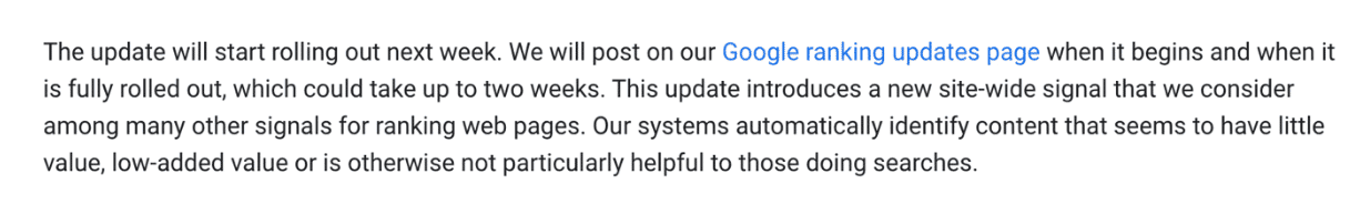 The Update That Shook the World of Marketing – Our Thoughts on Google’s Helpful Content Update